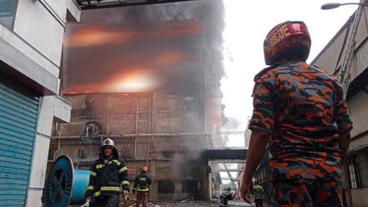 gazi tyre fire