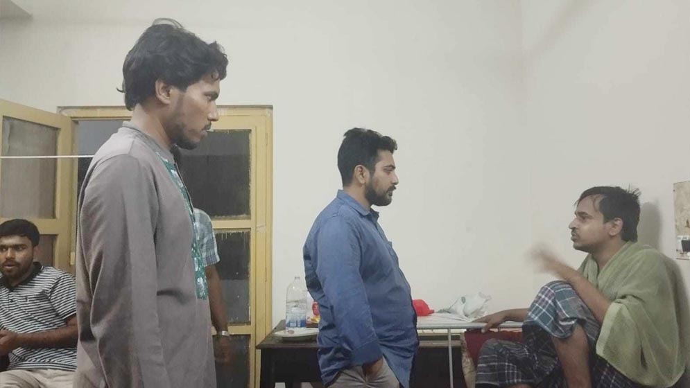 DU press president attack nahid