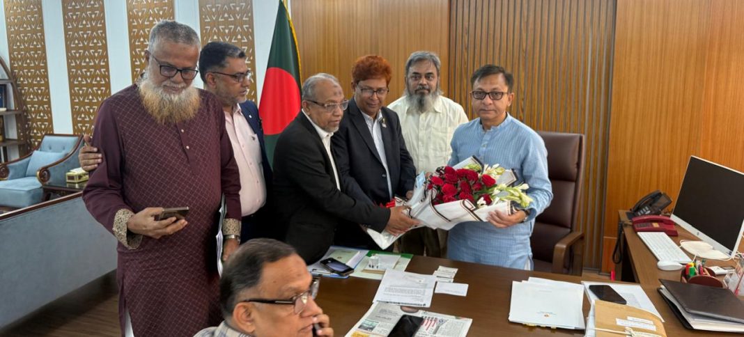 নতুন বাণিজ্যমন্ত্রীর সাথে সংস্কার পরিষদের নেত্রীবৃন্দ