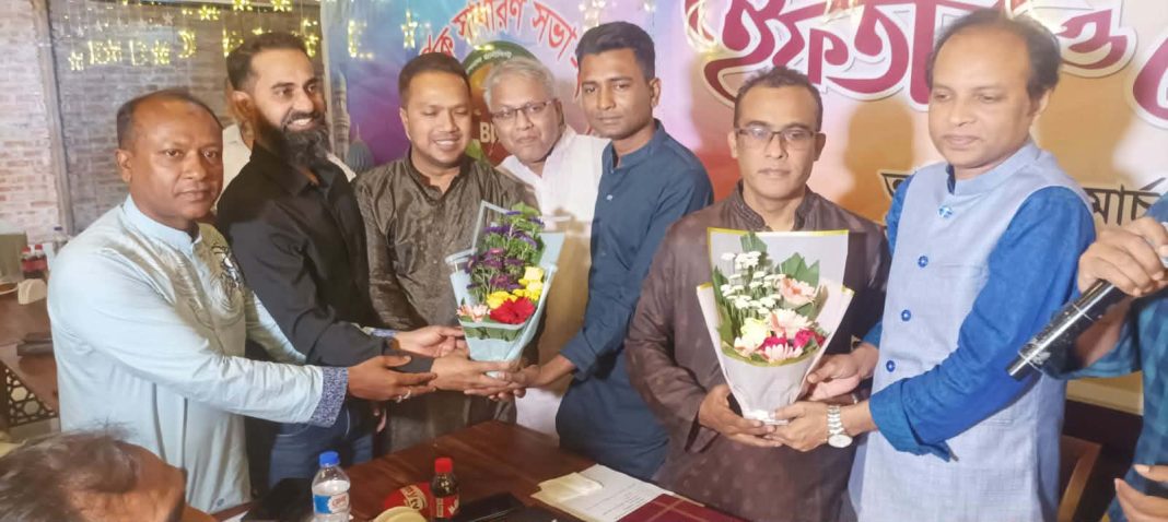 বিডিজেএ এর নতুন নেতৃত্বদের শুভেচ্ছা জানালেন অন্যান্য নেতৃবৃন্দ ও সদস্যবৃন্দ