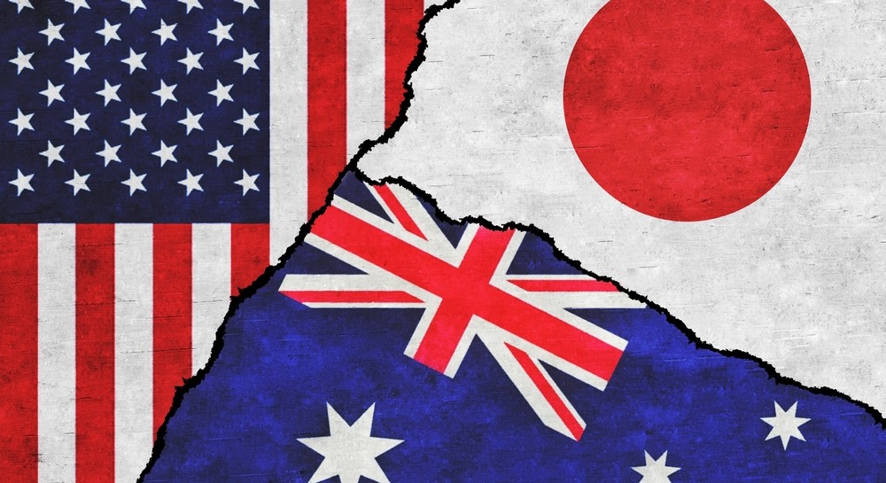 ইউ এস এ , জাপান , অষ্ট্রেলিয়া