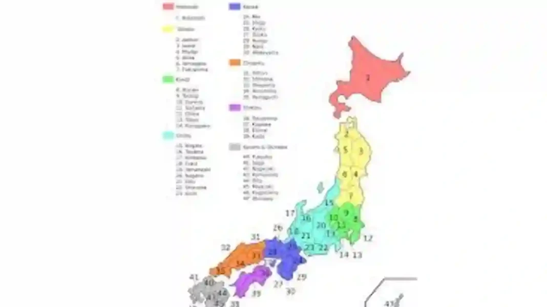 Japan Map