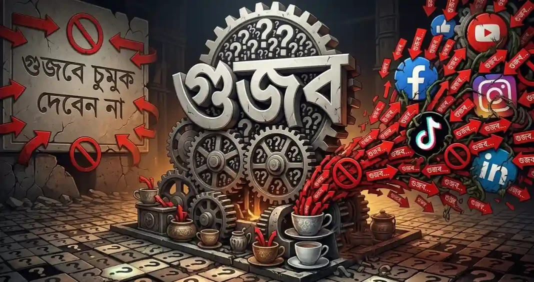 গুজব একটি প্রতীকী চিত্র