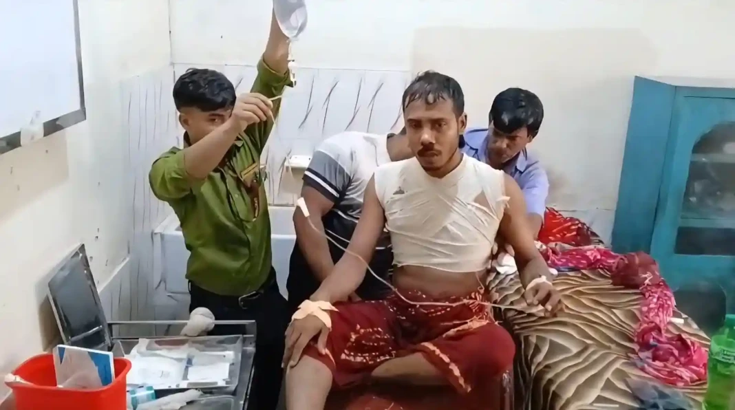 Clash in Jhalakathi