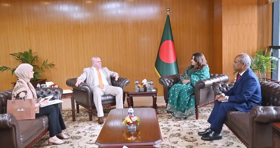 Algerian Ambasedor at Bangladesh foreign ministry
