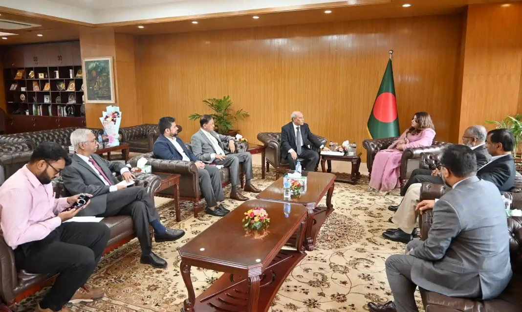 Shama Obaed Islam, at the Ministry of Foreign Affairs
