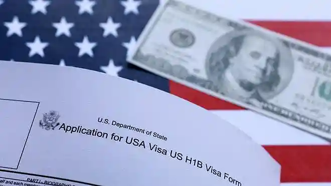 U.S. Senator Tim Sheehy of Montana speaking about protecting American workers while advocating a three-year pause on new H-1B visas.