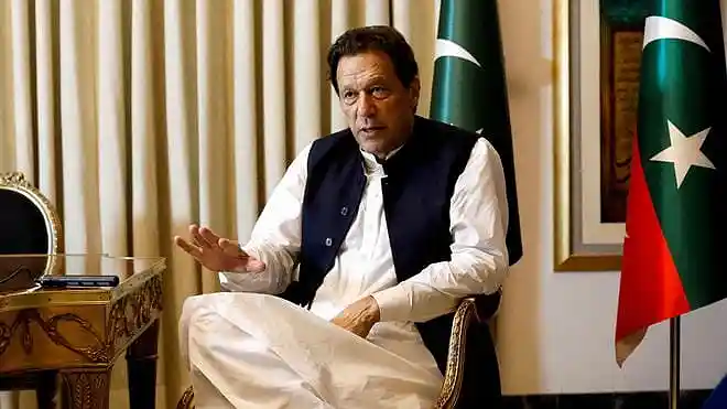 Former Pakistani Prime Minister Imran Khan.