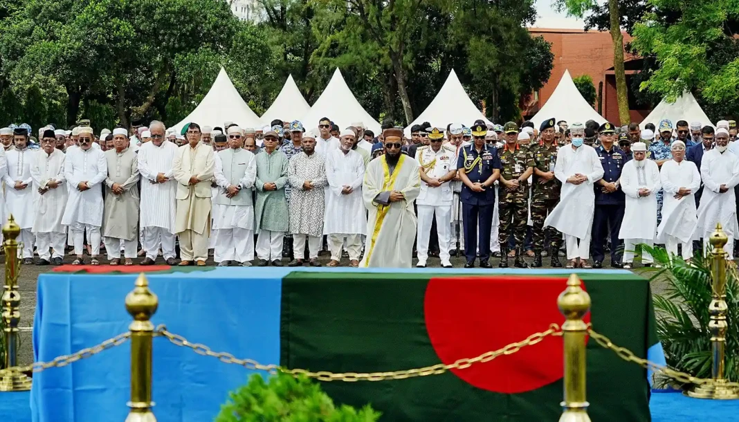Former Air Force Chief Air Vice Marshal Rafiqul Islam Laid to Rest