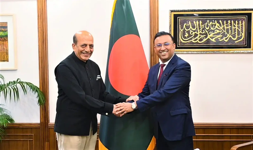 Indian highcommissioner and Foreign Affairs Adviser to the Prime Minister of Bangladesh