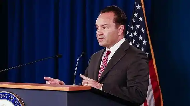 U.S. Coordinator for Counterterrorism Ambassador Gregory LoGerfo leads the U.S. delegation during the Fourth U.S.-Pakistan Counterterrorism Dialogue. File photo