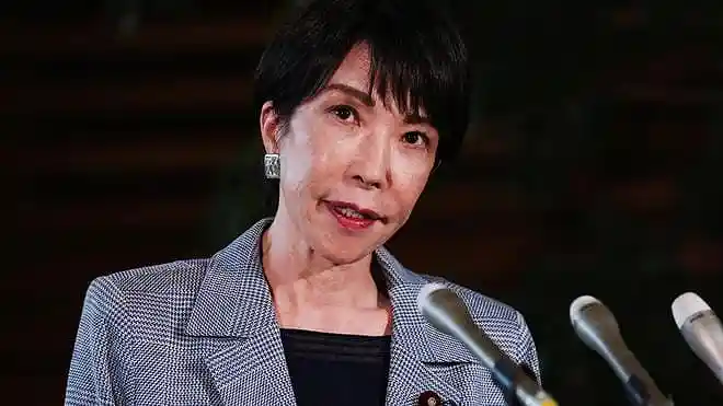 Japan's Prime Minister Sanae Takaichi.