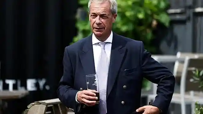 Leader of Reform UK Nigel Farage. File | Photo Credit: Reuters.