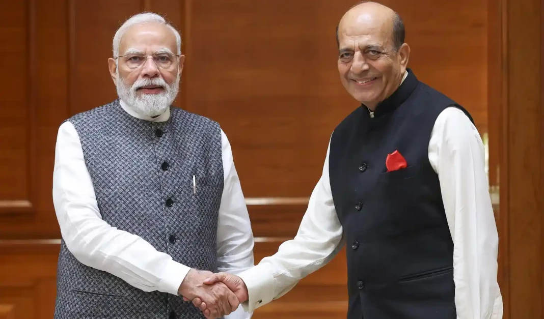 Norendra Modi And Dinesh Tribedi