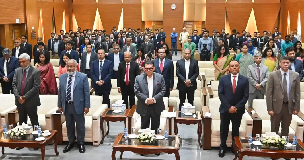 Outraged over Hasinas Media event in New Delhi