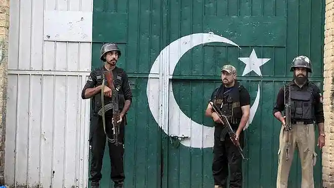 File photo of police response following a hand grenade explosion in Pakistan. Authorities said three people were killed, three children were injured, and an investigation is underway. Photo: Reuters.