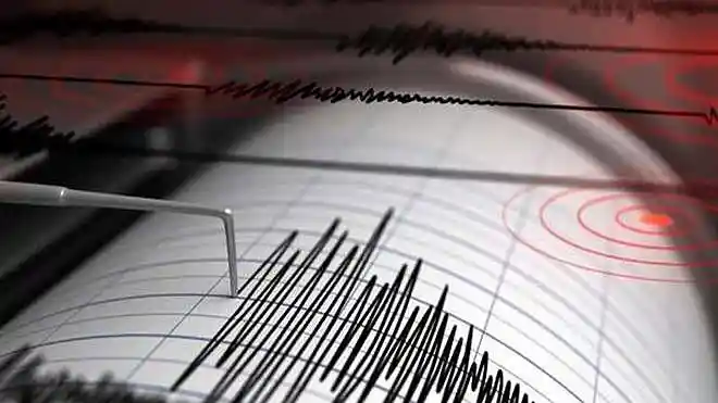 A damaged area in Japan after a magnitude 5.9 earthquake struck eastern Japan on August 23, 2026.