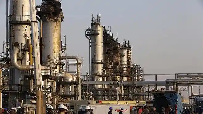 Representational image of an oil facility in Saudi Arabia.