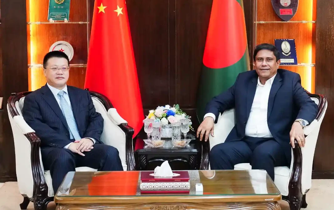 China Ambassador meeting PM's Defense Advisor
